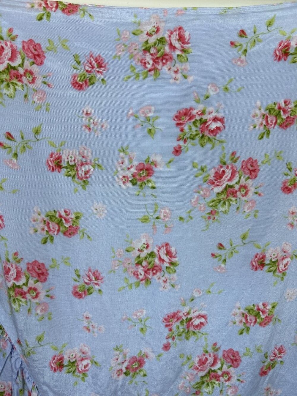 NWT Abercrombie & Fitch Sz M Floral Asymmetrical Coquette Ruffle Skirt Romantic - Picture 8 of 12